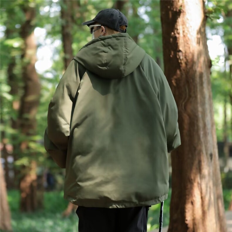 冬季宽松棉服男日系复古加厚棉袄外套潮牌ins连帽棉衣MH02-P88,男装棉衣,星座1008-1