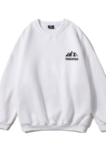 白底23新款秋季时尚百搭字母印花套头圆领宽松卫衣W1027P30控48，男装卫衣，电商A247-1