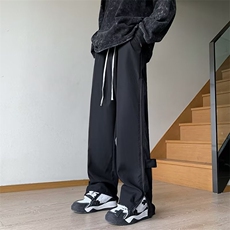 青春流行工装裤休闲裤潮时尚潮牌春季男直筒型ins新款直筒长裤，男装休闲裤，星座813-2
