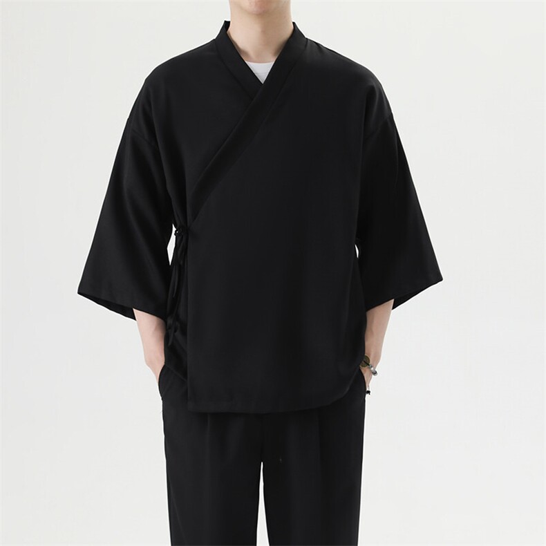 风夏季披风男女情侣宽松日系冰丝防晒服风衣xz815-001p25，男装风衣，星座815（原A203）