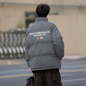已注册港风抖音直播得物高品质宽松面包服棉衣外套M1103P65图片