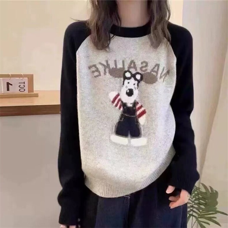 羊毛打底衫女秋冬内搭套头保暖长袖羊毛针织毛衣,女装羊毛衫,忠诺羊绒