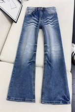 B221美式ins高街暗黑重工艺修身微喇牛仔裤LK26625-特P45控78，男装牛仔裤，电商B221
