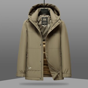 新款男士羽绒服加厚款防寒佳品309B-3-Y065-P230图片
