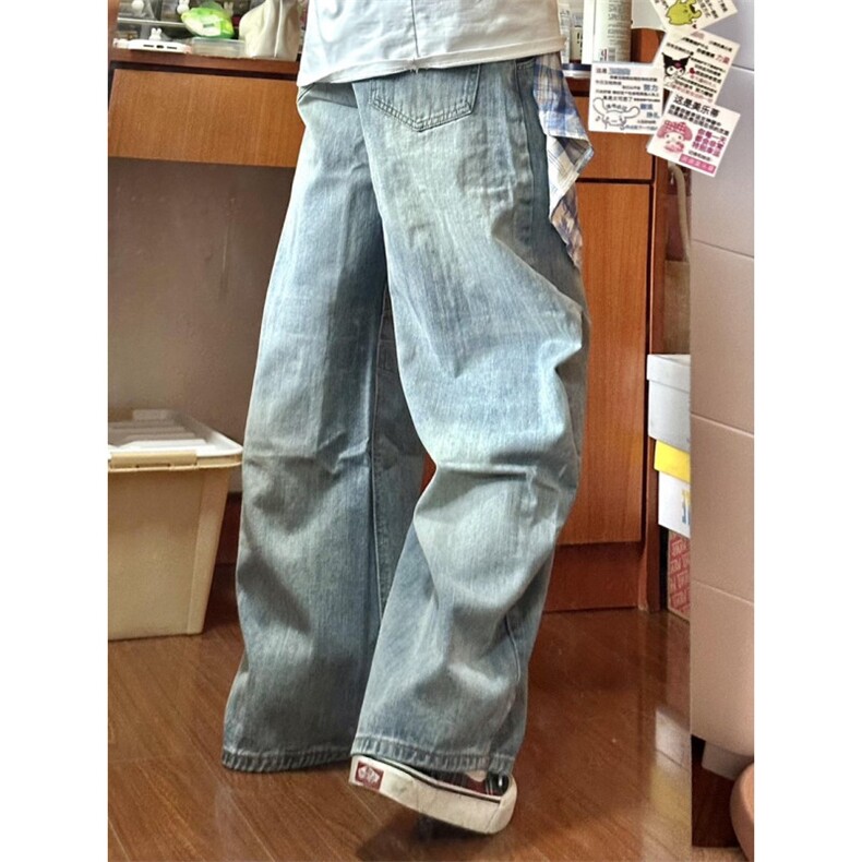 美式高街方巾弯刀牛仔裤ZK0428-特批55,男装牛仔裤,星座313A(原308A-2)