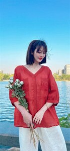 纯苎连衣裙小衫裤子裙子衬衣 时尚风 风淑女风休闲风,女装连衣裙,川哲