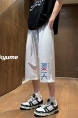 冰丝七分裤男大码速干短裤男五分裤QK72192-P25，男装休闲裤，电商A040