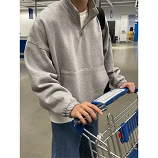 钛合金双开拉链美式高街个性魔术贴刺绣棒球服学生情侣潮牌外套，女装短外套，星座506A