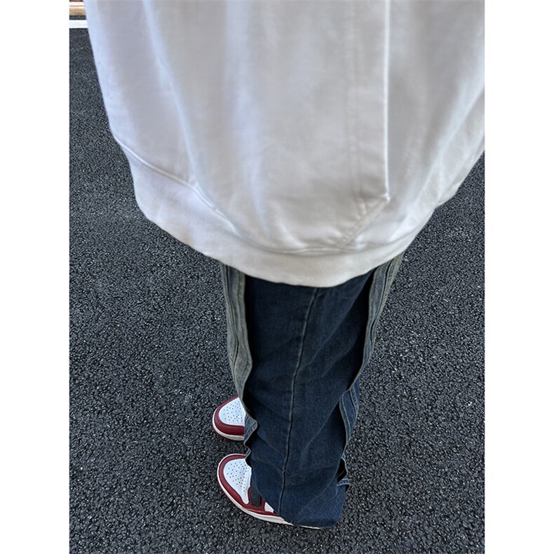 B221美式ins高街加绒加厚牛仔裤LK23134-P65控88,男装牛仔裤,电商B221