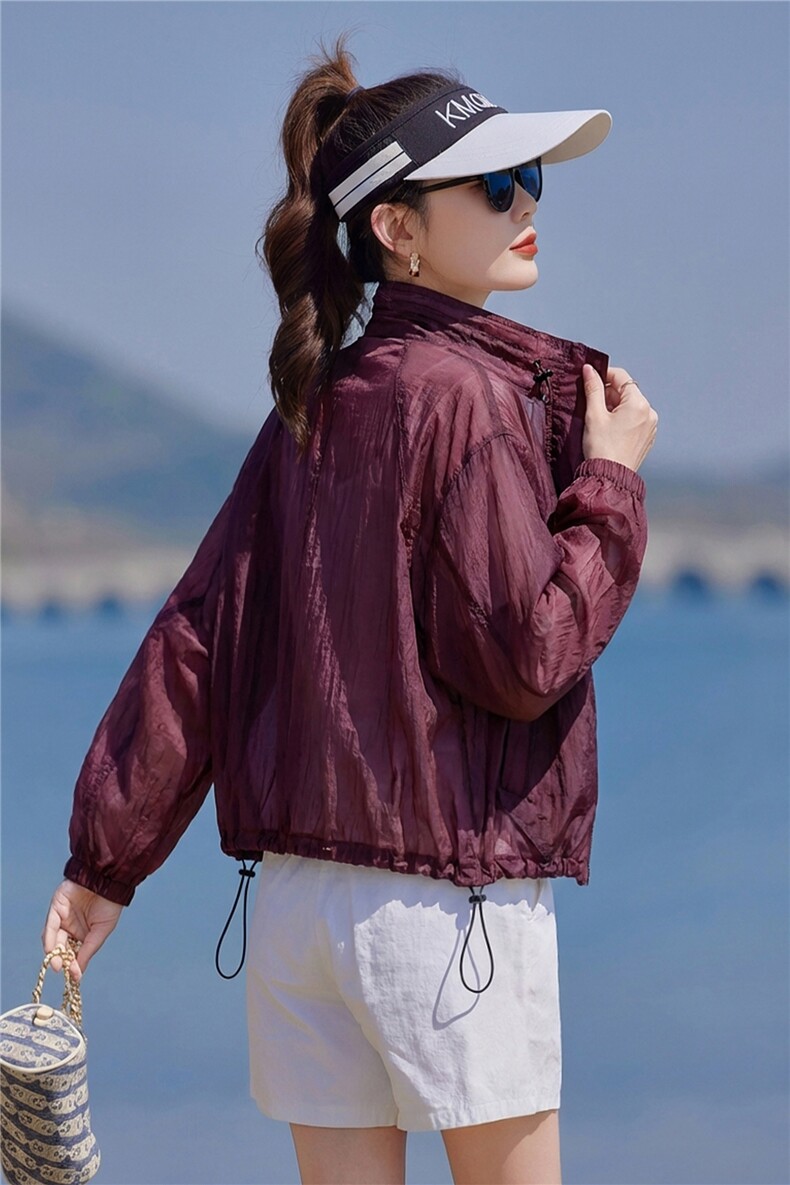 现货2026夏季新款防晒衣防紫外线,女装防晒衣,靓衣阁