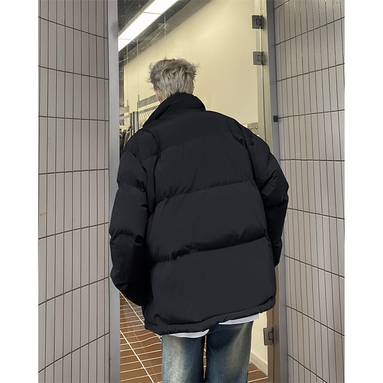2024冬新高级感立领棉服男潮棉袄宽松棉衣保暖外套M0223-P98,男装棉衣,星座308B-2