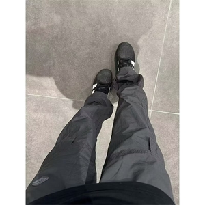 美式潮流机能户外速干工装裤男抽绳宽松直筒冲锋休闲裤XXA38图片
