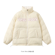 学院风面包服软糯甜美加厚保暖外套女冬装小个子双面穿棉服上衣，男装棉衣，星座1210-1