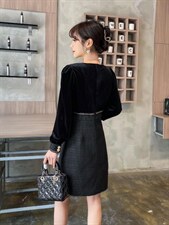 2022春装新款连衣裙，女装连衣裙，菲雪妮