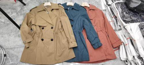 风衣外套,女装风衣,菲雪妮