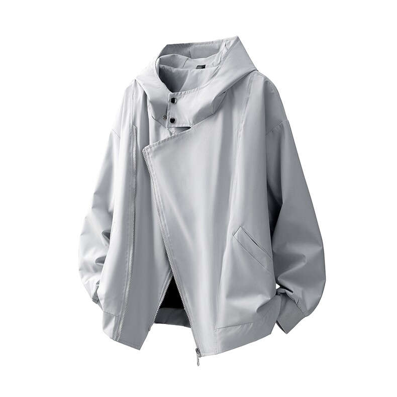 三种穿法双拉链机能风大码M-5XL夹克聚酯纤维JK77977P85控138，男装夹克，星座227-7