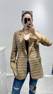 秋季新品 格子西服外套图片