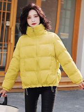 短款羽绒棉服女2025冬新款面包服棉衣韩版宽松洋气减龄小棉袄外套，女装棉衣/棉服，心心服饰