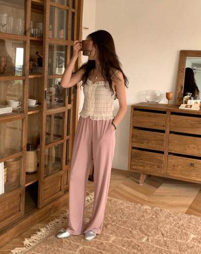 推荐一款拖地长裤面料舒适柔软上身冰冰凉凉炎炎夏日哦，其它，SPARKS OF FIRE