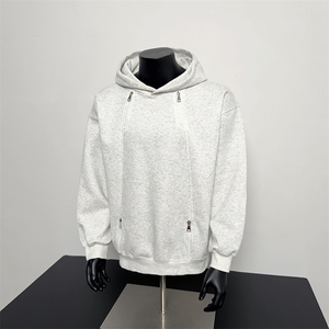 假模-潮牌设计感连帽卫衣男宽松情侣上衣 8082-P48图片