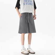 8XL-M特大码冰丝透气垂感短裤男篮球运动五分裤DK1507P30控48，男装牛仔裤，电商D206-1