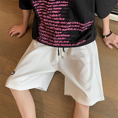 B257-1-TY18-P3524夏季新款宽松休闲酷丝绵面料轻薄透气5分短裤，男装牛仔裤，星座B257-1