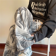 秋季新款风扎染灯芯绒设计宽松休闲裤B315-K25835-特p35控68，男装休闲裤，电商B315