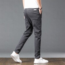 1080-p40弹力百搭男裤子春夏男士休闲裤韩版潮流修身长裤四季，男装休闲裤，星座224