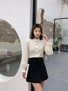 春夏新款 爱心立领小衫图片