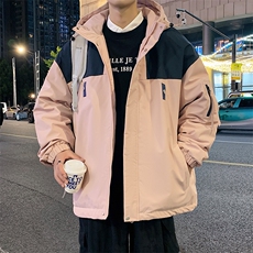 港风棉衣男宽松防风防水加厚冲锋衣棉衣外套MY8815-P98，男装夹克，星座1204-3