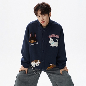 春季新款狗狗立领夹克棒球服卫衣W628 P70图片