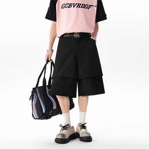 复古弯刀去七分裤伐木库男 cp126-特p30图片