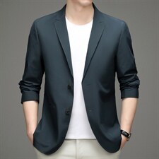 西服男装春季宽松潮流上衣小西装中青年商务单西外套YL88206-P185图片