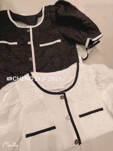 【夏季新款】韩系定制面料上反衣，女装，cheng zi