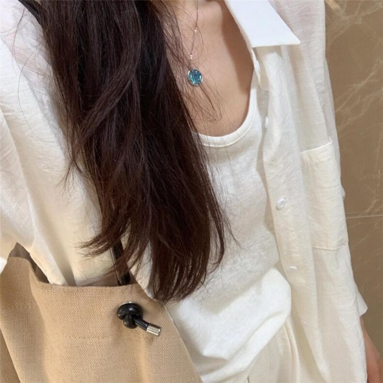 白色防晒衬衫女2025春夏新款亚麻气质衬衣高级感法式上衣棉麻外套,男装防晒衣,星座1210-1