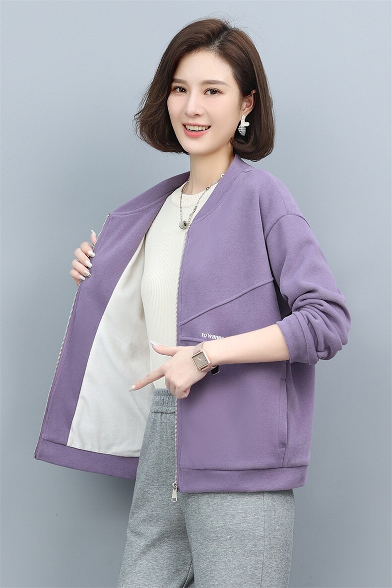 长期现货，加绒新款潮短外套女士韩版宽松百搭休闲气质刺绣女棉,女装短外套,涵誉