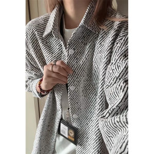 2026 春季新款 港风女模大码长袖简约衬衫M-5X HC251078-特批24图片
