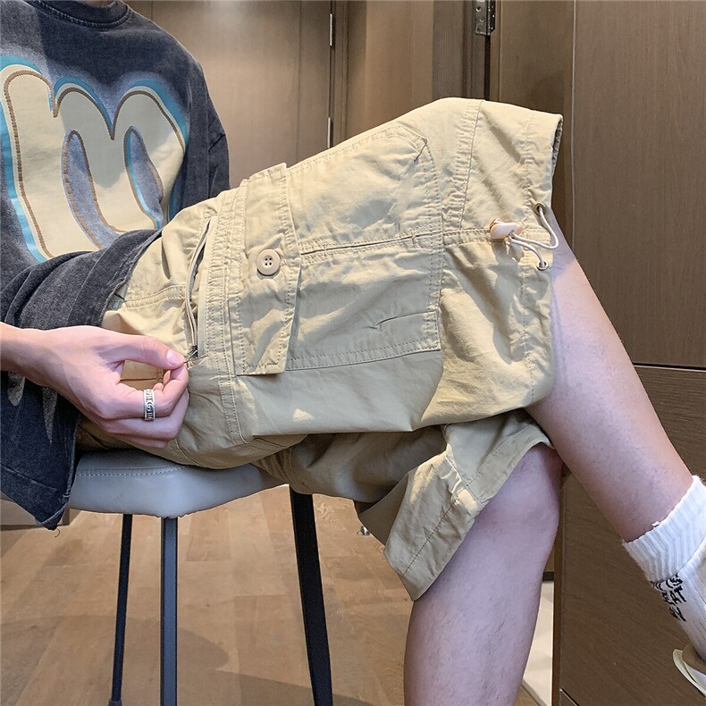 夏季美式工装五分裤男中裤休闲裤短裤D309B-K81-P45,男装休闲裤,电商D309B