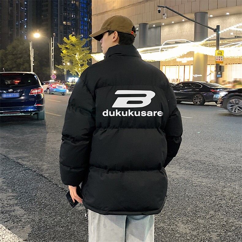 已注册港风抖音直播得物高品质宽松面包服棉衣外套M1105P65,男装棉衣,电商C408-1(原B339-1)