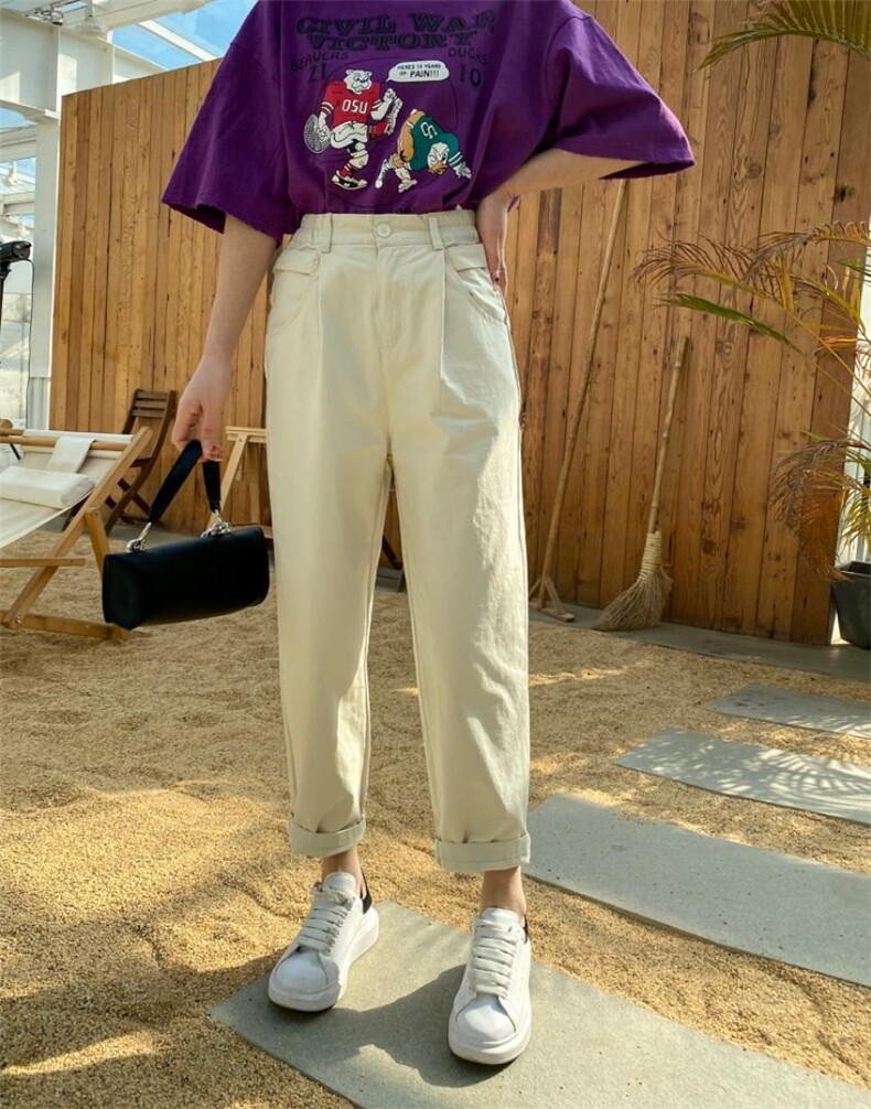 时尚休闲裤，女装休闲裤，潮不落