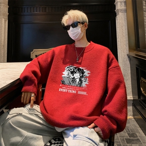高质量！秋冬季半高领毛衣男加绒加厚线衣男针织衫男MY222-特p38图片