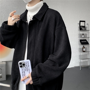 现货 JK1166-特批60 控98 美式翻领夹克大码痞帅老钱风上衣外套图片