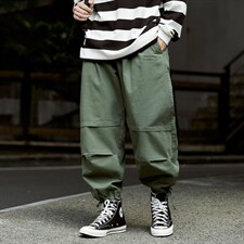 机能风束脚休闲宽松高街潮流痞帅伞兵休闲裤A438-6188-P7090，男装休闲裤，电商A438