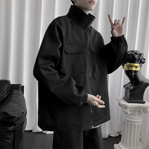 D840-P56外套男春秋季2025新款潮牌美式户外工装高级感运动夹克图片