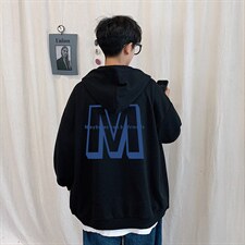 KS21260-P38连帽开衫卫衣男运动外套大码班服，男装卫衣，电商A040