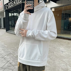 春秋季卫衣男潮牌纯色重磅宽松外套oversize情侣连帽衫WR01，男装卫衣，星座1116A-1（原606A）