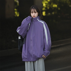 新款现货户外立领夹克男冲锋衣外套JK802-P65，男装夹克，星座1204-3