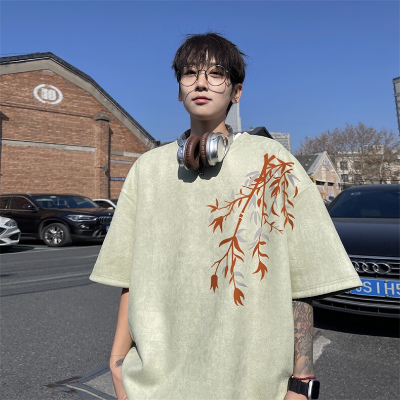 麂皮绒！重磅麂皮绒短袖t恤男JT503-特p19,男装T恤,电商B371