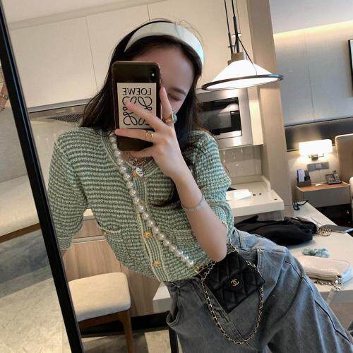 1403小香短袖针织，女装，XTZ style