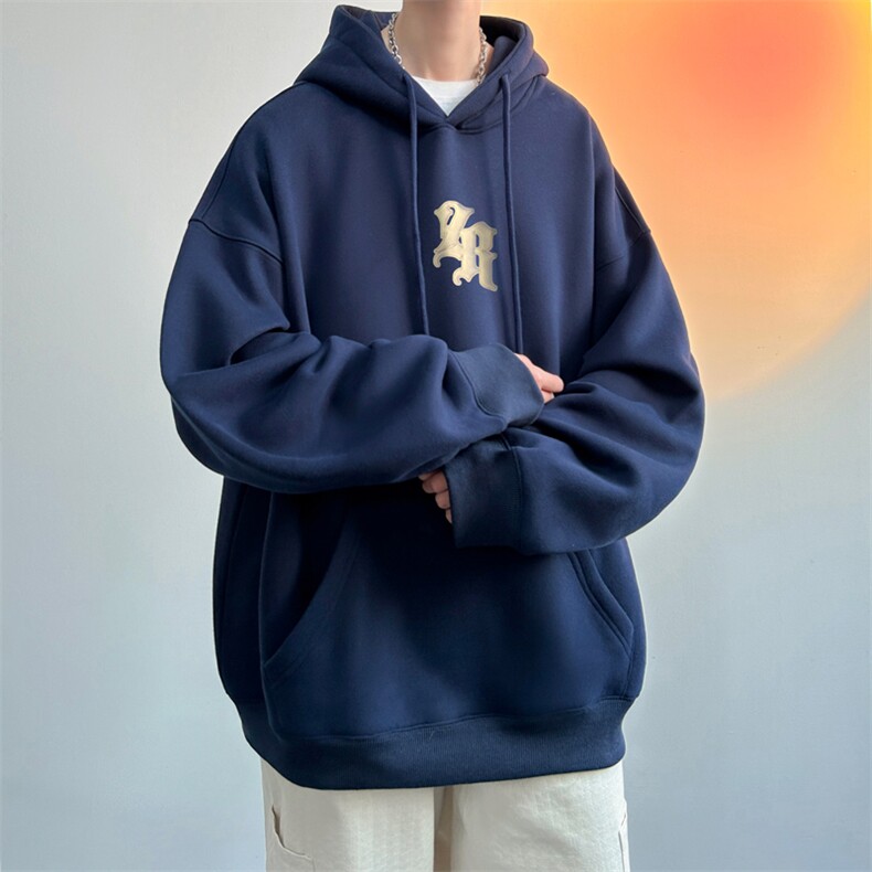 ！发泡印花！连帽圆领卫衣男装港风帽衫男LM119-P35,男装卫衣,电商B367